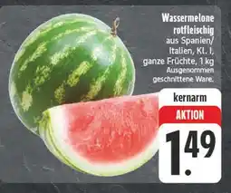 E-Center Wassermelone rotfleischig Angebot