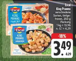 E-Center Escal king prawns mild chili Angebot