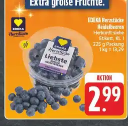 E-Center Edeka herzstücke kultur-heidelbeeren Angebot