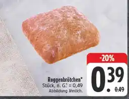 E-Center Roggenbrötchen Angebot