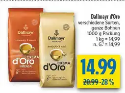 diska Dallmayr crema d'oro intensa Angebot