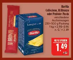 Marktkauf Barilla collezione, al bronzo oder protein+ pasta Angebot