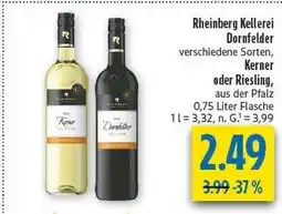 diska Rheinberg kellerei dornfelder Angebot