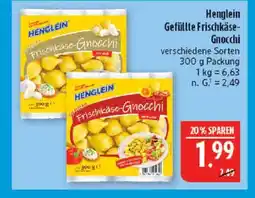 Marktkauf Henglein gefüllte frischkäse-gnocchi knoblauch Angebot