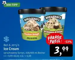KONSUM Ben & jerry's ice cream Angebot
