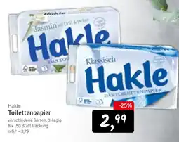 KONSUM Hakle jasmin Angebot