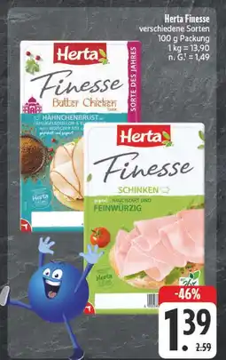 E-Center Herta finesse butter chicken Angebot