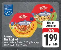 E-Center Hawesta thunfisch bowl Angebot