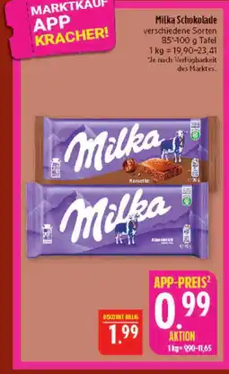Marktkauf Milka schokolade Angebot