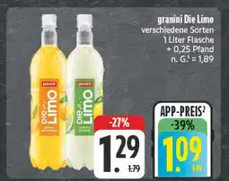 E-Center Granini die limo orange lemonade Angebot