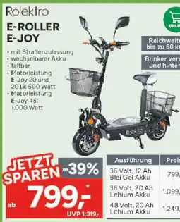 Marktkauf Rolektro e-roller e-joy Angebot