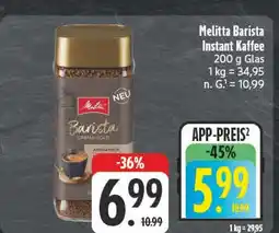 E-Center Melitta barista instant kaffee Angebot