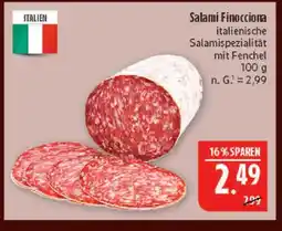 Marktkauf Salami finocciona Angebot