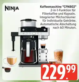 Marktkauf Ninja kaffeemaschine cfn802 Angebot