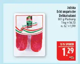 Marktkauf Juliska echt ungarische delikatsalami Angebot