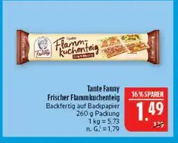 Marktkauf Tante fanny frischer flammkuchenteig Angebot