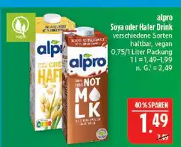 Marktkauf Alpro soya drink Angebot