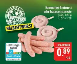 Marktkauf Hausmacher bratwurst Angebot