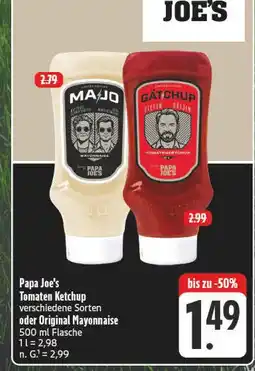 E-Center Papa joe's tomaten ketchup Angebot