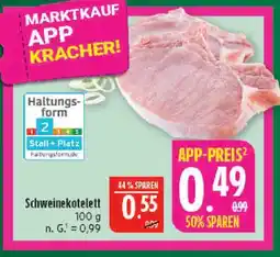 Marktkauf Schweinekotelett Angebot