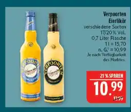Marktkauf Verpoorten eierlikör 17% vol Angebot