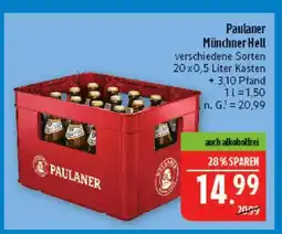 Marktkauf Paulaner münchner hell Angebot