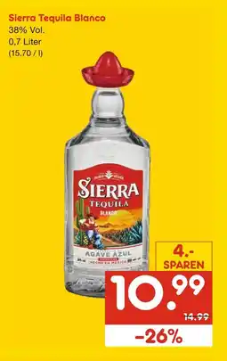Netto Marken-Discount Sierra tequila blanco Angebot