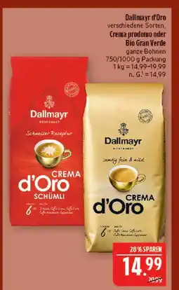 Marktkauf Dallmayr crema d'oro schümli Angebot