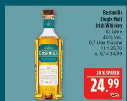 Marktkauf Bushmills single malt irish whiskey Angebot