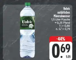 E-Center Volvic natürliches mineralwasser Angebot