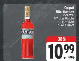 E-Center Campari bitter aperitive Angebot