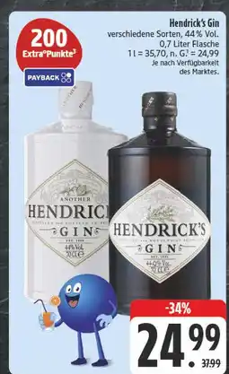 E-Center Hendrick's gin Angebot