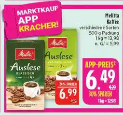 Marktkauf Melitta auslese klassisch Angebot