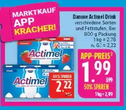 Marktkauf Danone actimel drink Angebot