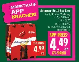 Marktkauf Anheuser-busch bud beer Angebot