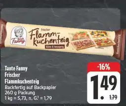 E-Center Tante fanny frischer flammkuchenteig Angebot