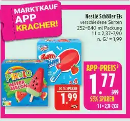 Marktkauf Nestlé schöller pirulo watermelon Angebot