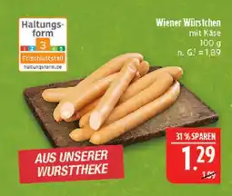 Marktkauf Wiener würstchen mit käse Angebot