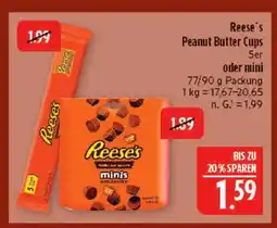 Marktkauf Reese's peanut butter cups Angebot