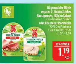 Marktkauf Rügenwalder mühle veganer mühlen salami klassisch Angebot