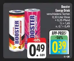E-Center Booster booster energy drink original Angebot
