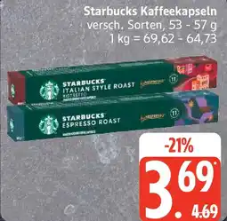 Edeka Starbucks Kaffeekapseln Angebot