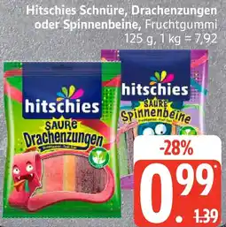 Edeka Hitschies Schnüre, Drachenzungen oder Spinnenbeine Angebot