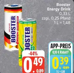 Edeka Booster Energy Drink Angebot