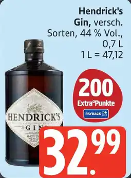 Edeka Hendrick's Gin Angebot