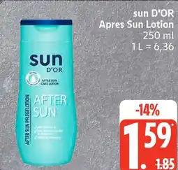 Edeka sun D'OR Apres Sun Lotion Angebot