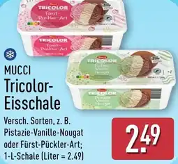 Aldi Nord MUCCI Tricolor- Eisschale Angebot