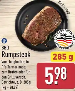 Aldi Nord BBQ Rumpsteak Angebot