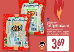 Aldi Nord GÜLDENHOF Geflügelbratwurst Angebot