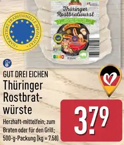 Aldi Nord GUT DREI EICHEN Thüringer Rostbratwurste Angebot